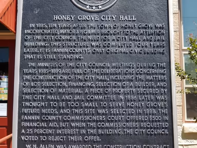 Honey Grove City Hall photo 2