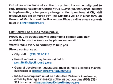 City of Industry City Hall photo 1