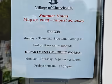 Village of Churchville Office photo 3